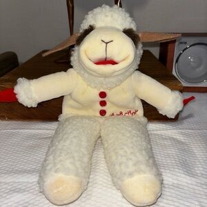 Vintage 1993 90s 1990s Shari Lewis Lamb Chops Plush Stuffed Puppet RARE